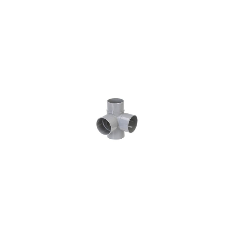 NICOLL COV50165 Culotte à 87°30° Ø 100 Mm Femelle-Double Parallèle - RT188